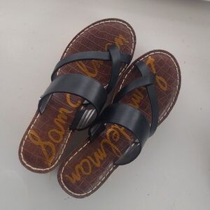 Sam Eldeman Gala Double Strap Slide Sandal